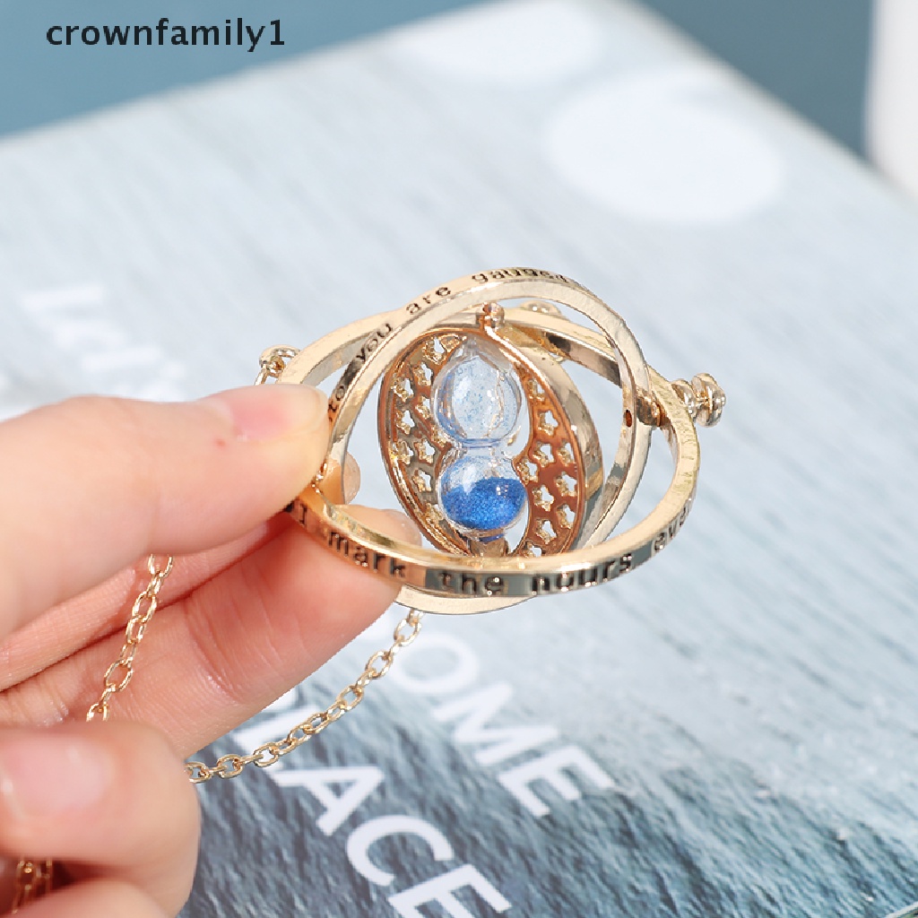 Vòng cổ Mặt Đồng Hồ Cát 3D Harry Potter crownfamily1