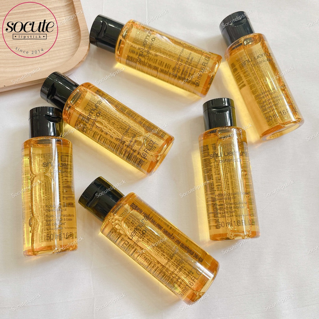 Dầu tẩy trang Shu Nâu -  Botanic Oil  - Shu Vàng - Bio size 50ml - 100ml - 150ml - 250ml - 500ml - 850ml