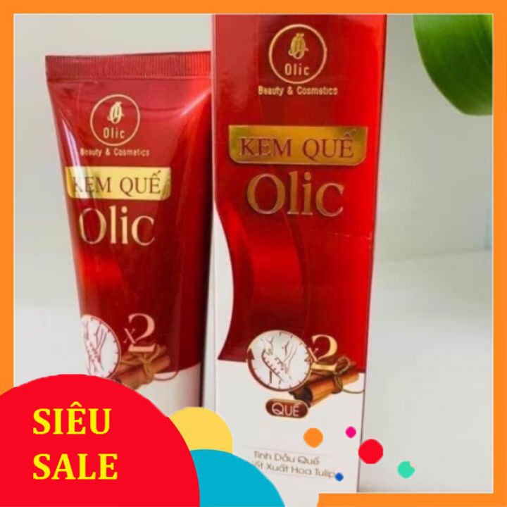 kem Tan Mỡ Olic - Kem Quế - Gel Săn Chắc Quế 100G Chính Hãng - Date Mới