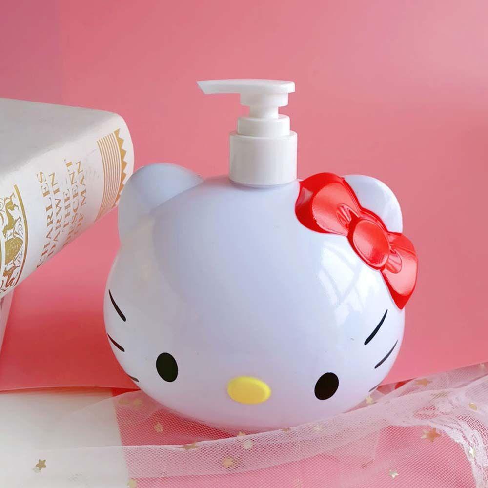 Chai Rỗng 300ML Dạng Nhấn Đựng Nước Rửa Tay Họa Tiết Hoạt Hình