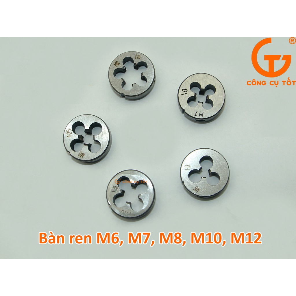 Bộ taro tạo ren 12 chi tiết M6-M12