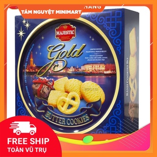 HỘP BÁNH CAO CẤP GOLD MAJESTIC 681G