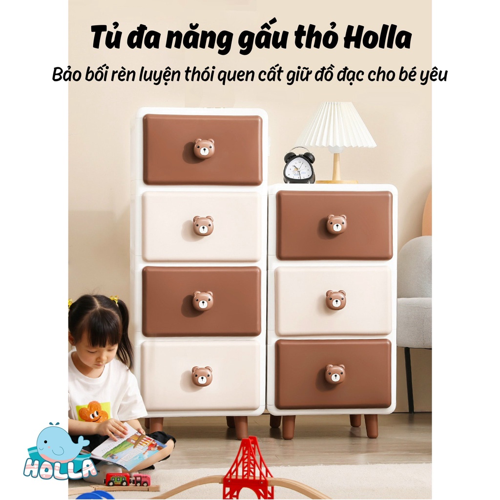 TỦ GẤU/THỎ 4- 5 TẦNG HOLLA/ SASA HL-09171/HL-09172