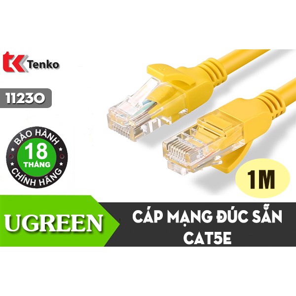 Cáp mạng đúc sẵn Cat5e Ugreen Từ 1M Đến 10M