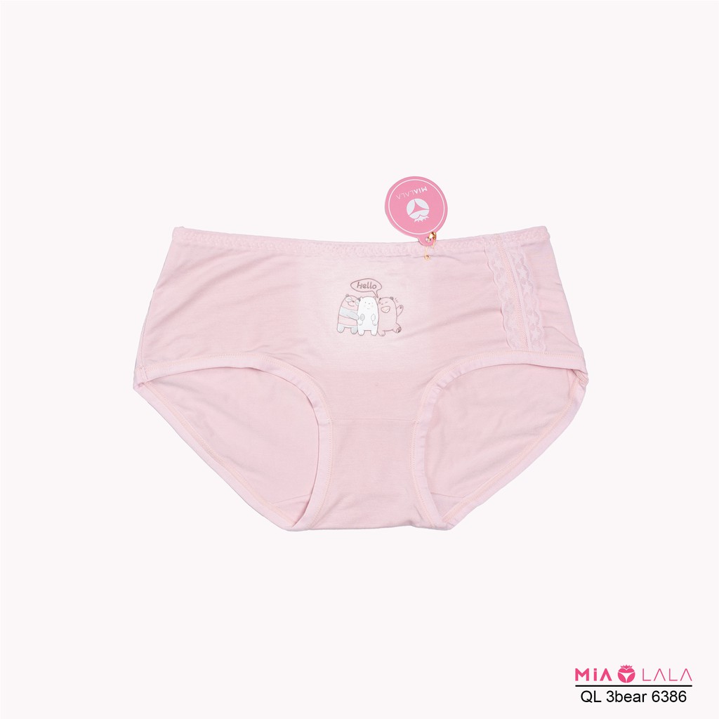 Quần lót nữ Mialala cotton co giãn thoải mái, thấm hút an toàn sức khỏe 6386 NQ1210107 | BigBuy360 - bigbuy360.vn