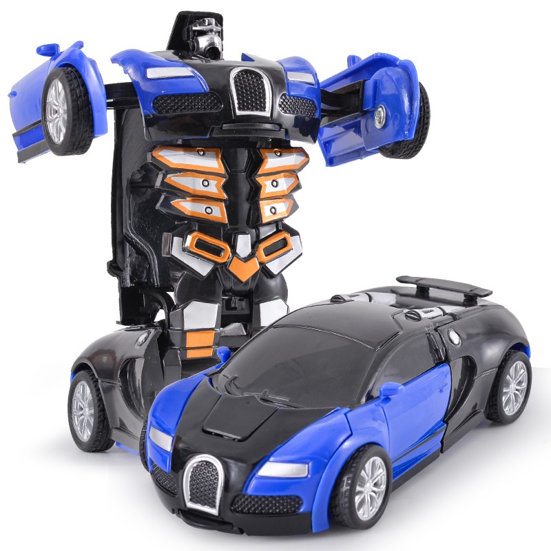 Mô Hình Đồ Chơi Xe Biến Hình Optimus Hornets Biến Hình Thành Robot 12cm Dành Cho Bé Trai