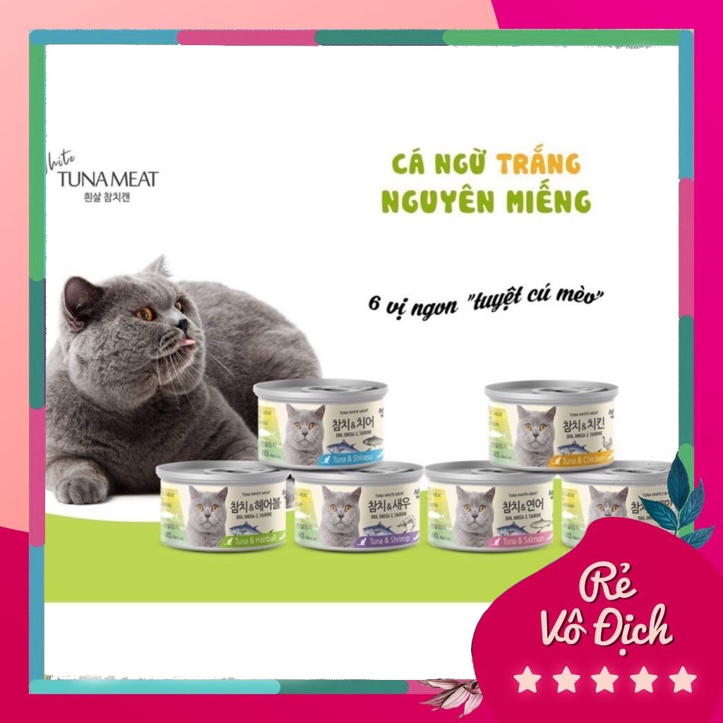 Pate cho mèo cá ngừ trắng MeoWow