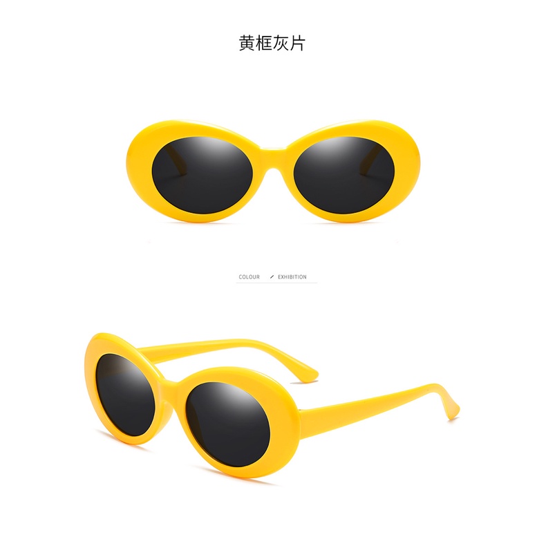 Kính Mát Gọng Oval Thời Trang Cho Nam Nữ