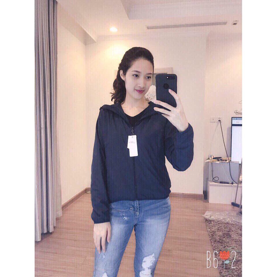 (Xả kho ) Áo Gió 2 Lớp có mũ cân nặng từ 40-55kg