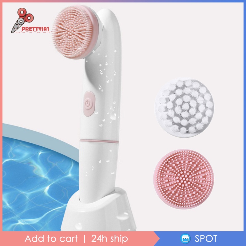 Máy Rửa Mặt Prettyia1 2 Trong 1 Làm Sạch Lỗ Chân Lông Chăm Sóc Da Chống Bụi Bẩn