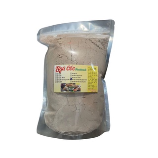 1kg Bột gạo lức huyết rồng nguyên chất HANDMADE (túi zíp)