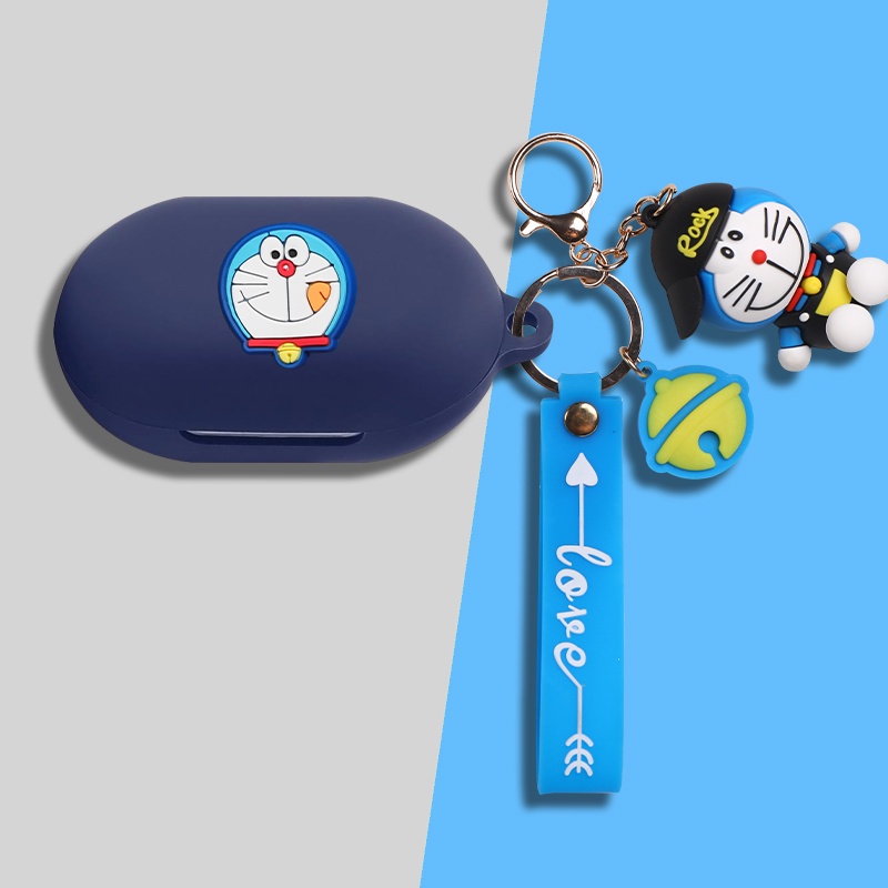 Vỏ Bảo Vệ Hộp Sạc Tai Nghe Bluetooth OPPO Enco Buds W11 Bằng Silicon Mềm Chống Sốc Hình Pikachu/Phi Hành Gia