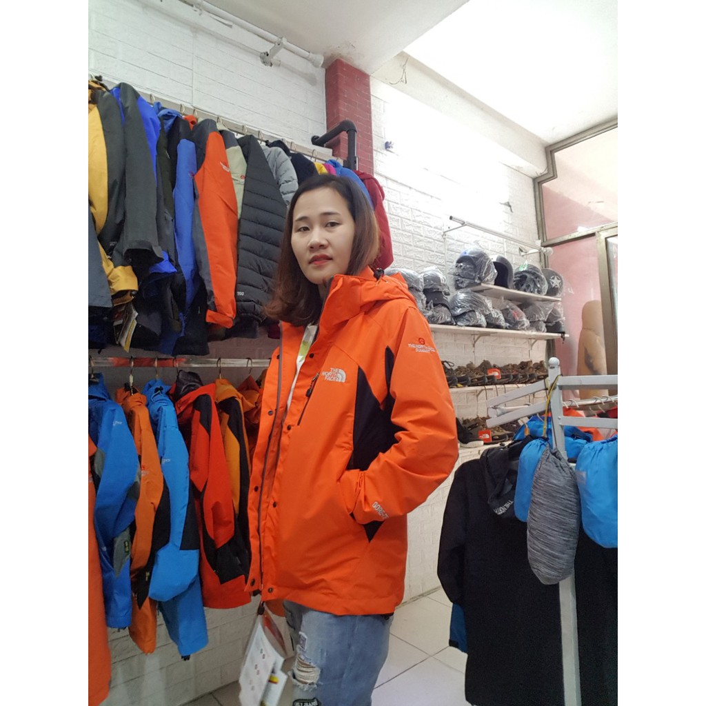 Áo khoác gió 2 lớp cản gió chống nước giữ nhiệt dùng cả nam và nữ