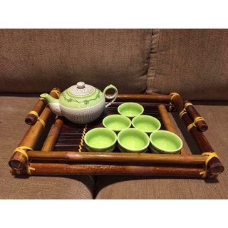 Combo khay và bộ ấm