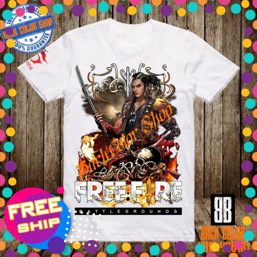 ÁO FREE FIRE[ Xả Kho ] Áo Free Fire Hayato