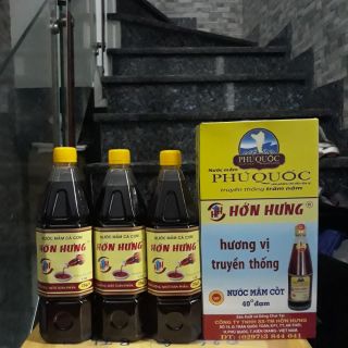 NƯỚC MẮM HỚN HƯNG(CHÍNH HÃNG PHÚ QUỐC)1 cặp 2c sành 650ml