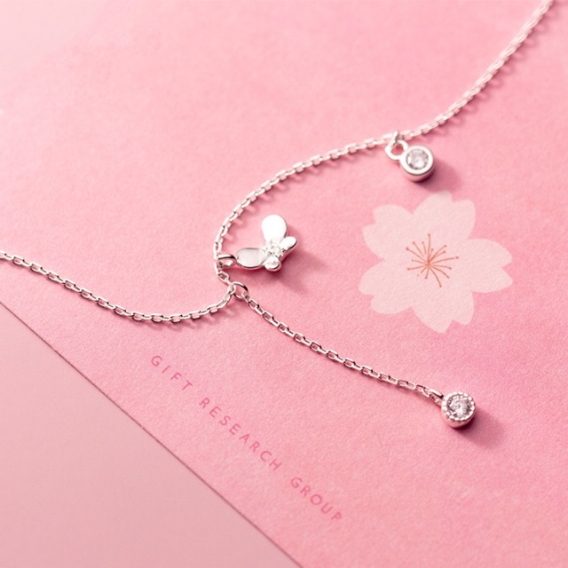 🦋 LẮC CHÂN NỮ BẠC HÌNH BƯỚM DÂY TREO H.A.S SILVER 🦋 S925 SÁNG ĐẸP 🦋 | BigBuy360 - bigbuy360.vn