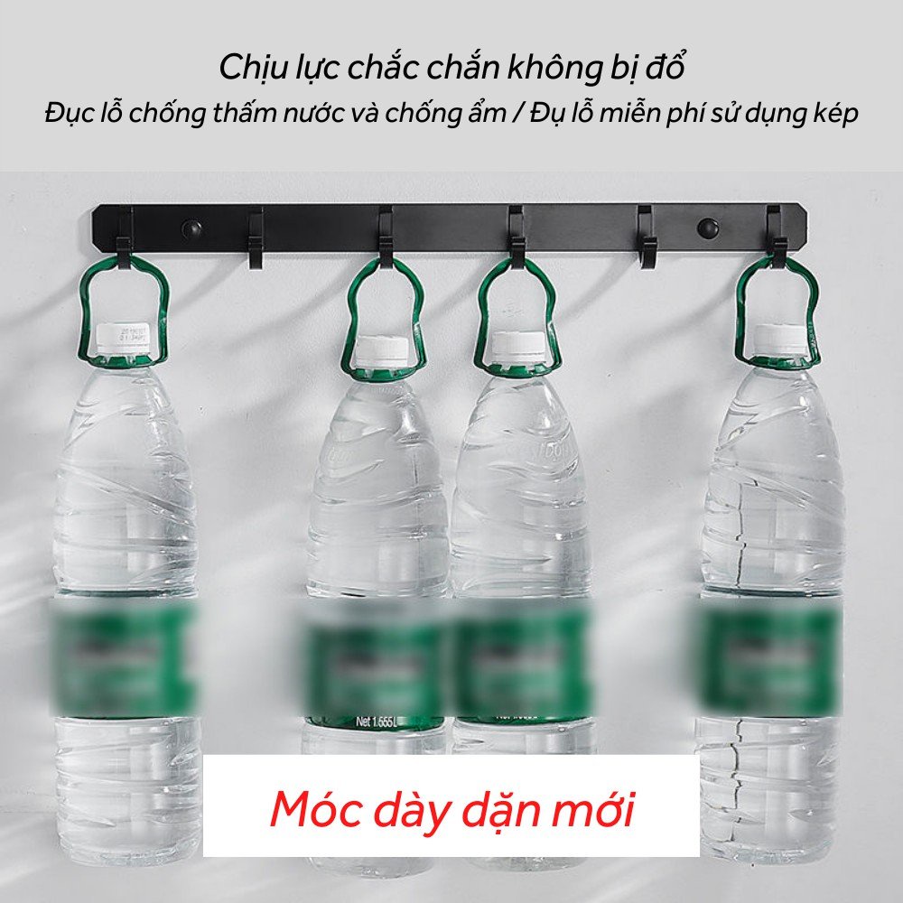 Móc Treo Đồ, Móc Treo Quần Áo Gắn Tường, Sau Cửa Phòng Ngủ, Nhà Tắm, Phòng Bếp Đa Năng PAPAA.HOME