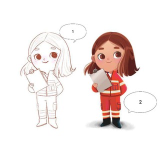Tranh vẽ Chibi