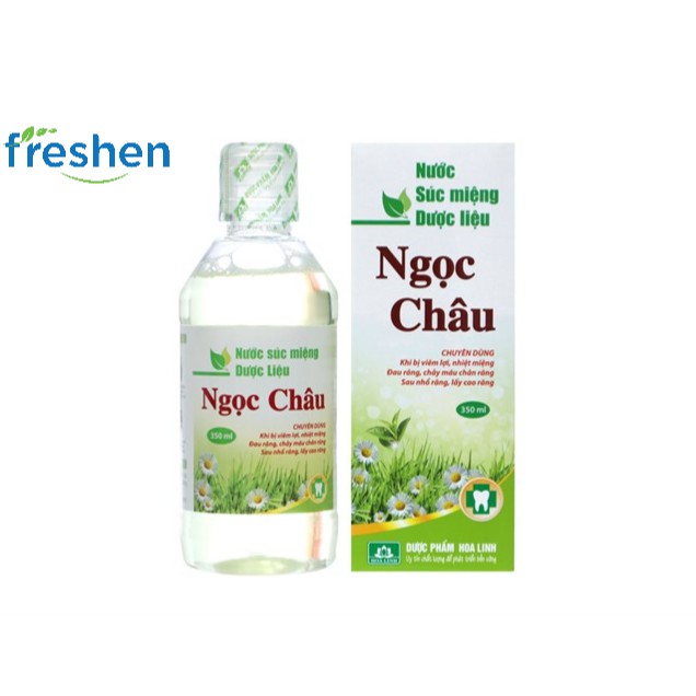 ✅ (CHÍNH HÃNG) Nước Súc Miệng Dược Liệu NGỌC CHÂU