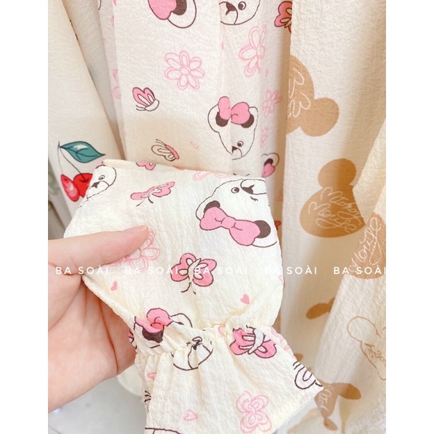 Bộ ngủ đũi dài hình cute freesz mặc dưới 63kg | BigBuy360 - bigbuy360.vn