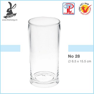 [Có xuất VAT] Ly Uống Bia No28 Nhựa Trong Acrylic Cao Cấp Fataco Việt Nam - Chính Hãng