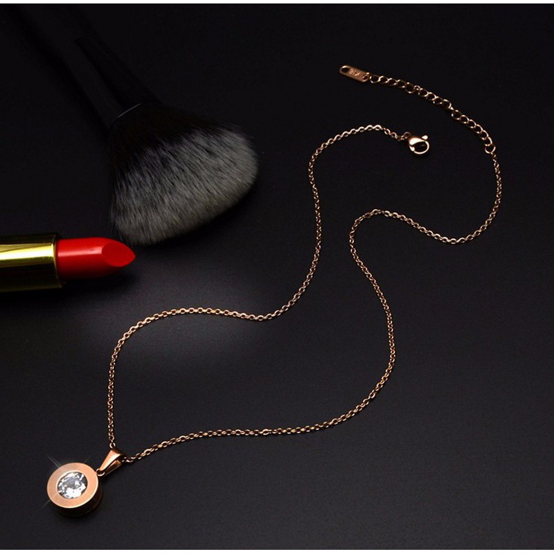 Dây Chuyền Ti Tan Ko Đen Cao Cấp TT 0763