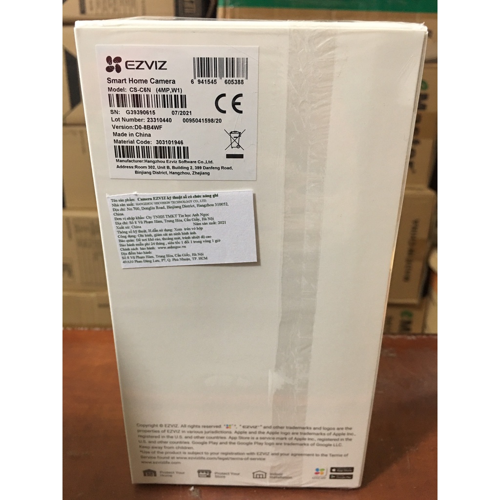 Camera IP Wifi Ezviz C6N 4MP