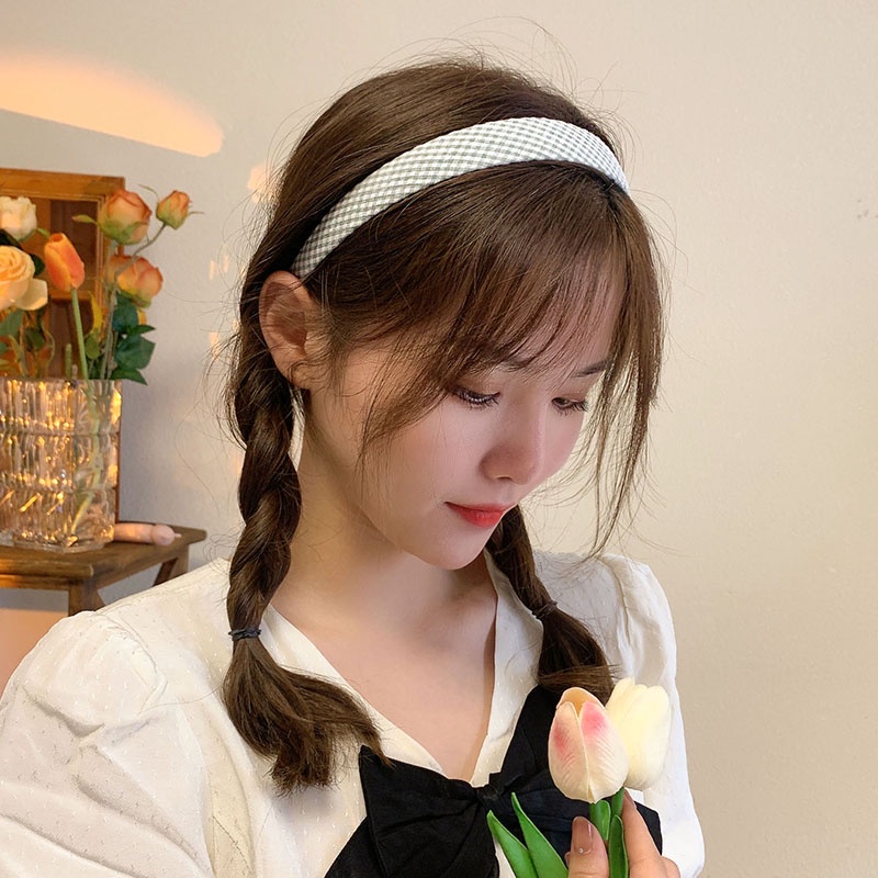 Băng Đô Cài Tóc In Họa Tiết Hoa Dễ Thương Phong Cách Hàn Quốc Thời Trang Cho Nữ