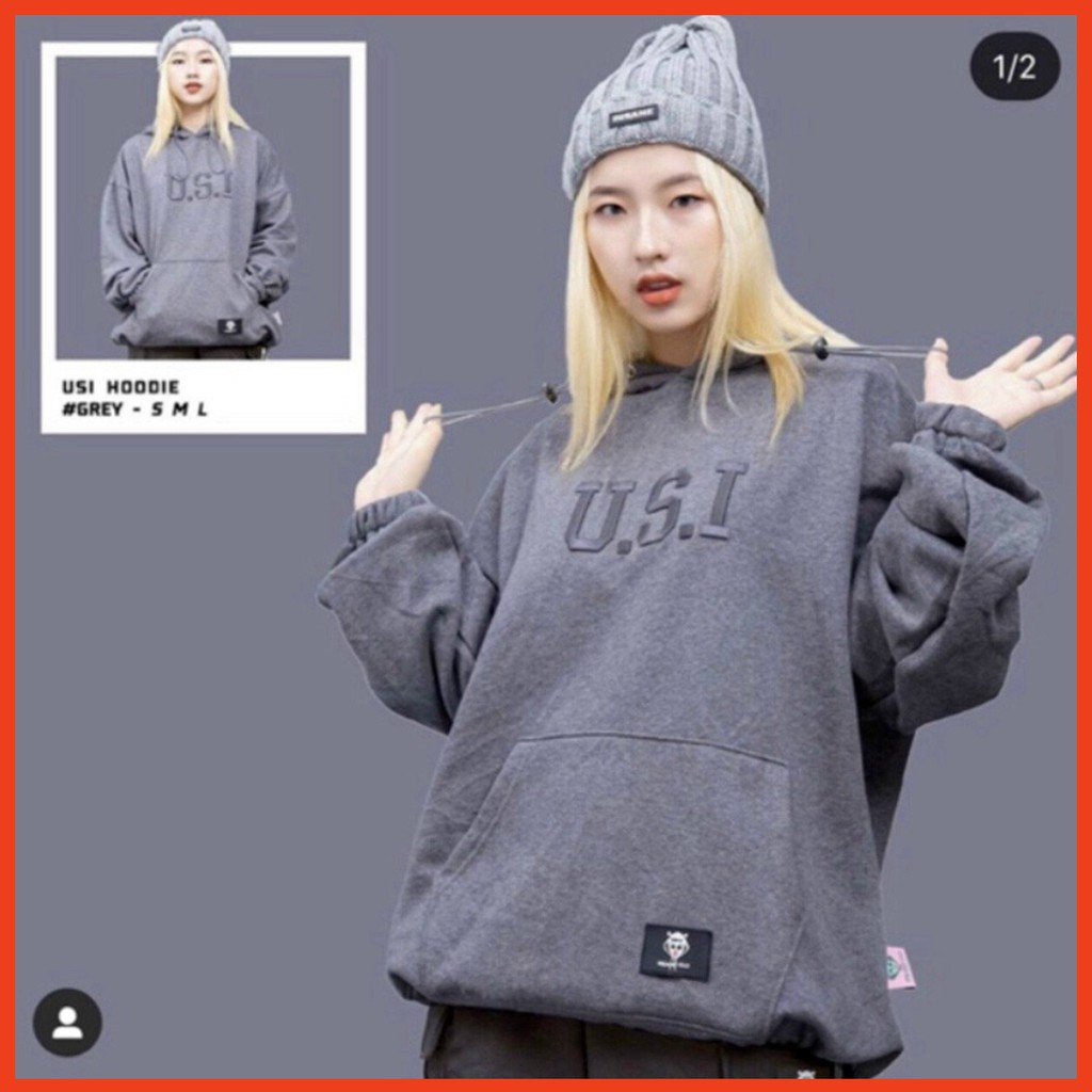 🌈𝗡𝗘𝗪 𝗔𝗥𝗥𝗜𝗩𝗔𝗟💢 ÁO HOODIE - ÁO KHOÁC NỈ NGOẠI U.S.I ( 3 Màu) | WebRaoVat - webraovat.net.vn