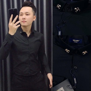 Sơ mi đính đá cao cấp