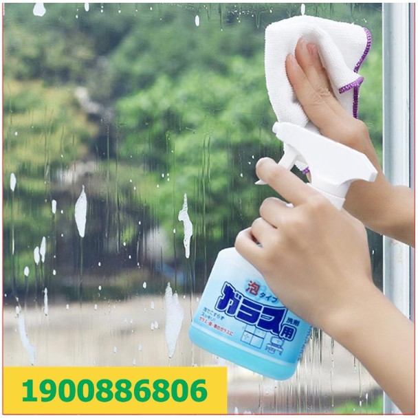 CHAI XỊT LAU KÍNH TẨY RỬA KÍNH ROCKET CỦA NHẬT (300ML)🍀CHÍNH HÃNG 🍀