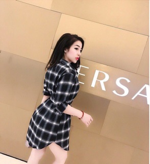 Sơmi váy thô