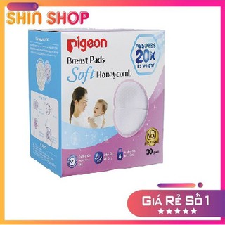 Miếng lót thấm sữa pigeon 3d siêu mềm ✔hộp 30 miếng
