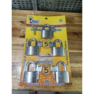 Khóa yeti 6f bộ 5 chìa chủ - italy