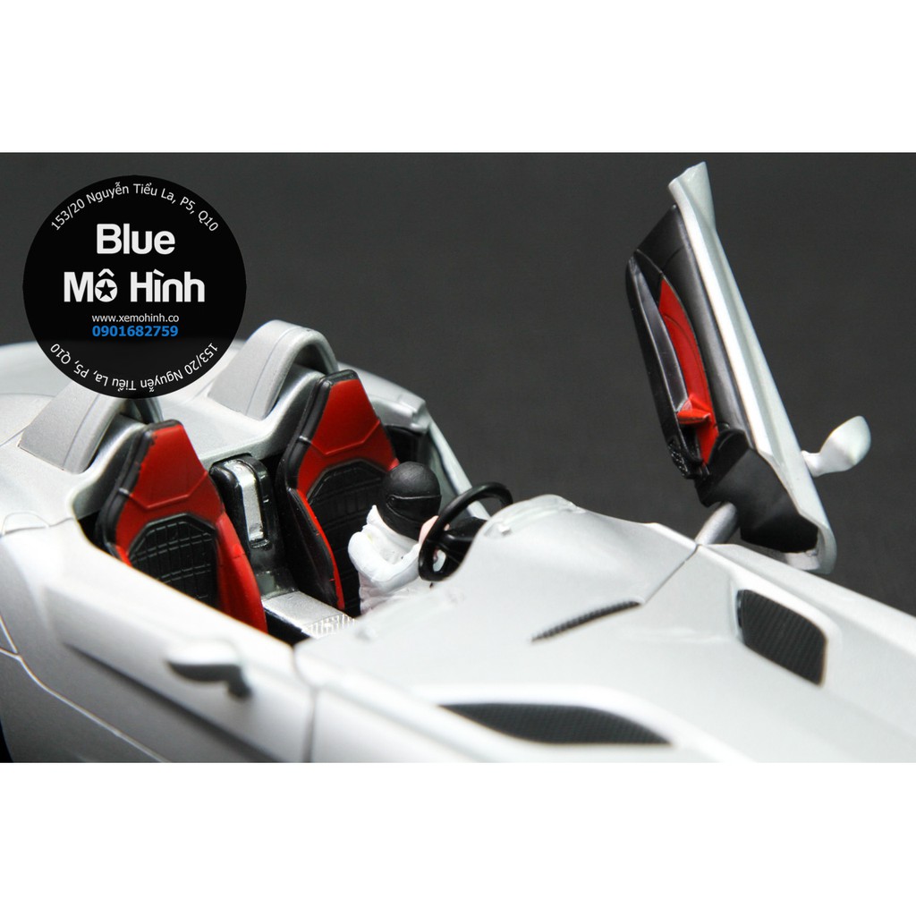 Blue mô hình | Xe mô hình Mercedes McLaren SLR Stirling Moss 1:24