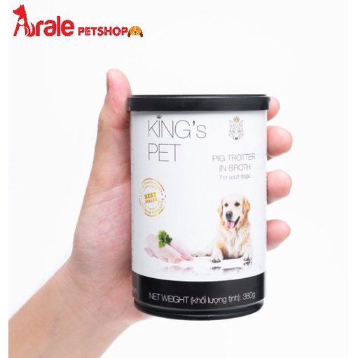 [ HOT ] COMBO 3 LON GIÒ HEO HẦM KING'S PET THƠM NGON , BỔ DƯỠNG CHO CHÓ