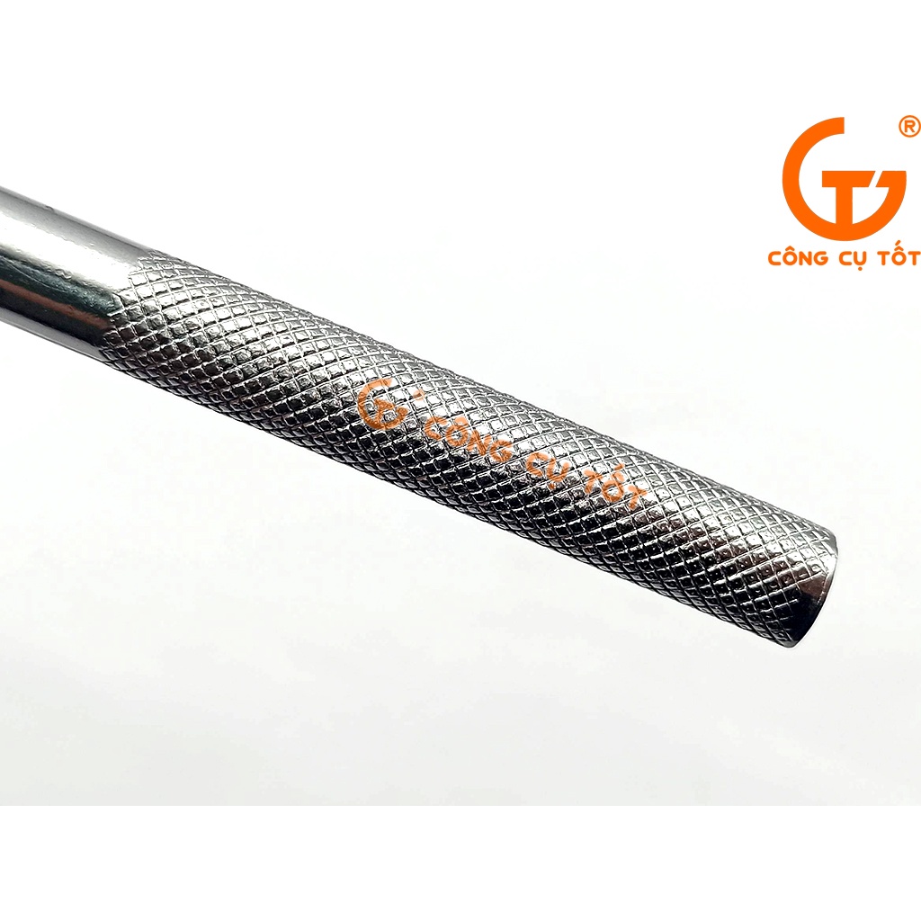 Tay vặn tự động đảo chiều 3/8&quot; 24 răng dài 170mm cán thép sần