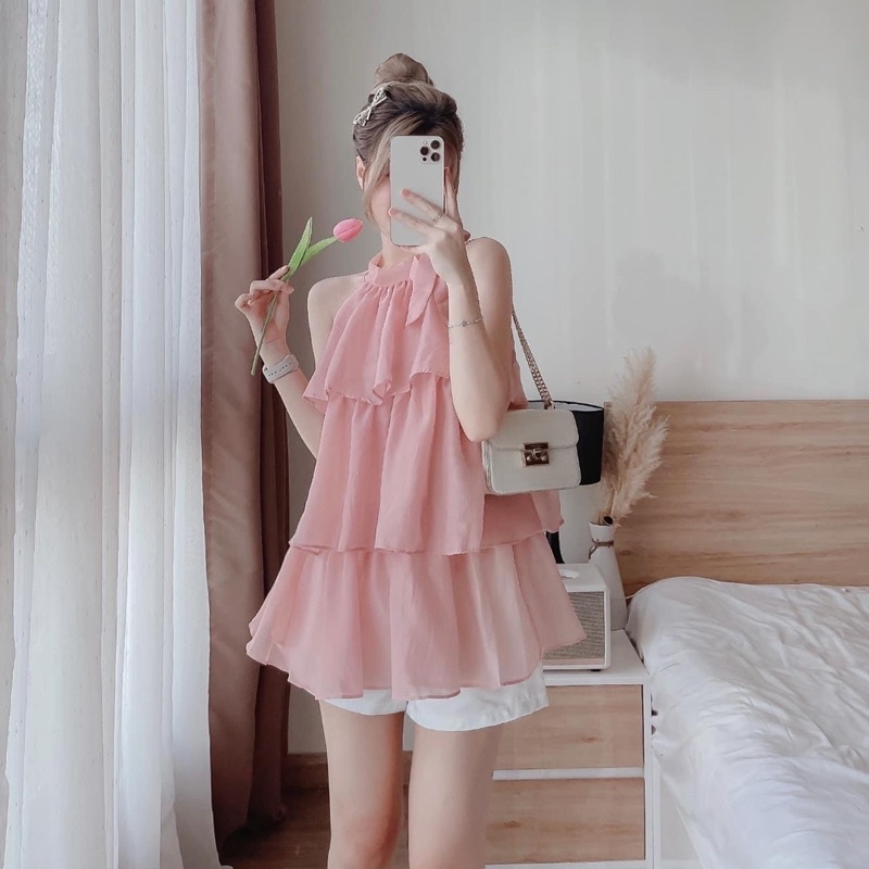 Set áo bèo 3 tầng