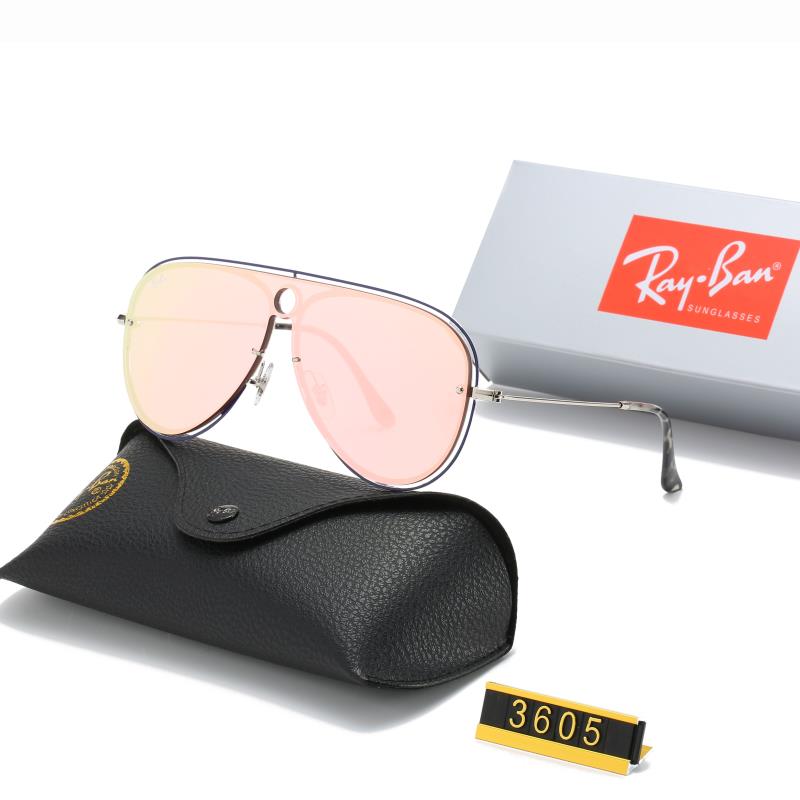 Aviator Ray-Ban_ chính hãng Kính râm 2021 Thời trang Hàn Quốc mới Kính râm nam nữ một mảnh Cặp đôi hợp thời trang Du lịch ngoài trời Kính râm lái xes