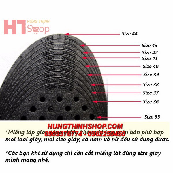 LÓT GIÀY TĂNG CHIỀU CAO CAO SU NGUYÊN BÀN 1 LỚP (3 CM)