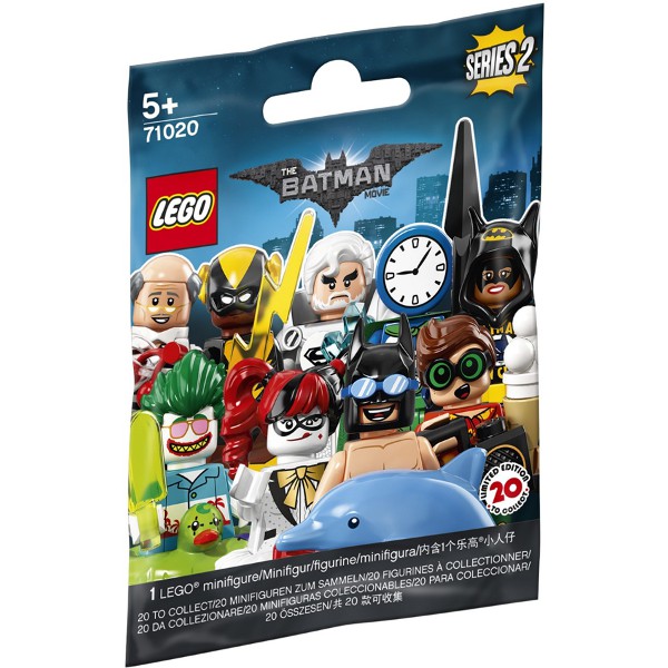 Lego Minifigures 71020 - Bộ xếp hình Lego Nhân vật Batman Movie, Series 2