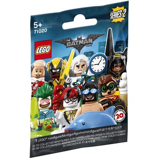 [1 nhân vật] Lego Minifigures 71020 - Bộ xếp hình Lego Nhân vật Batman Movie, Series 2