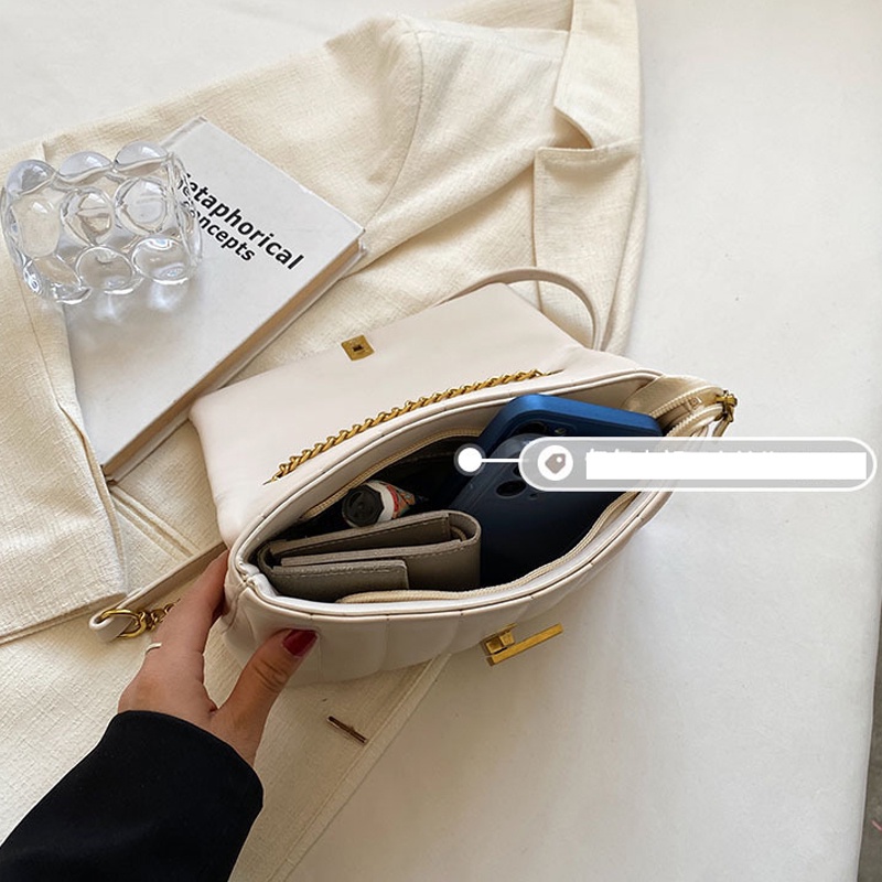 Túi đeo chéo IELGY màu sắc đơn giản phong cách retro cho nữ