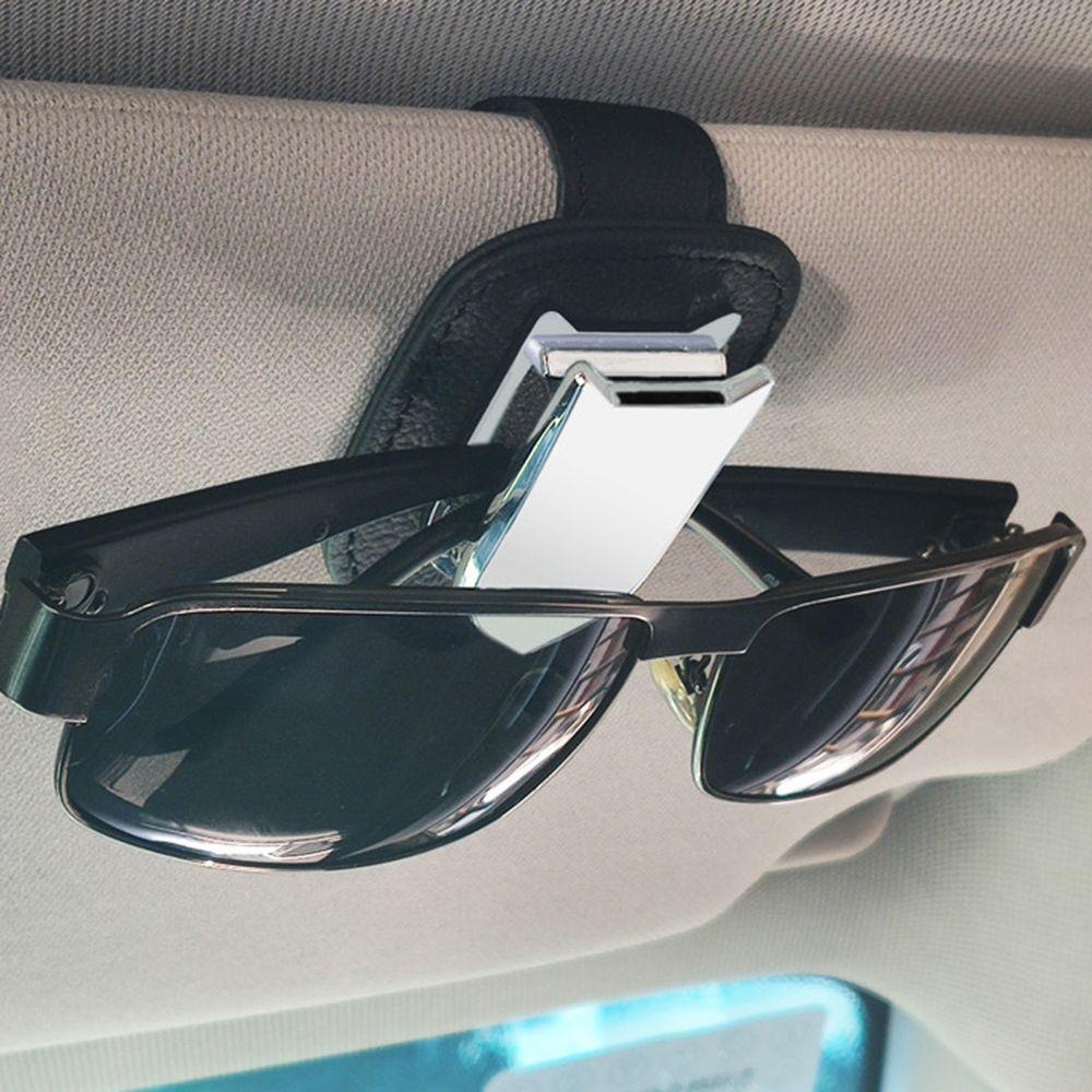 MAG Kẹp Kính Bằng Da Đa Năng Gắn Xe Hơi Tiện Dụng