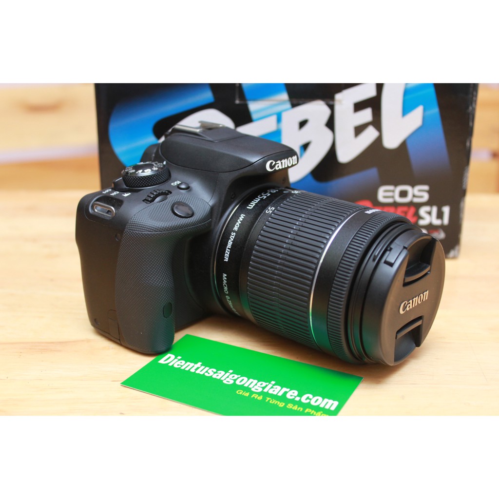 Máy ảnh Canon EOS Rebel SL1 (100D) kit 18-55mm F/3.5-5.6 IS STM