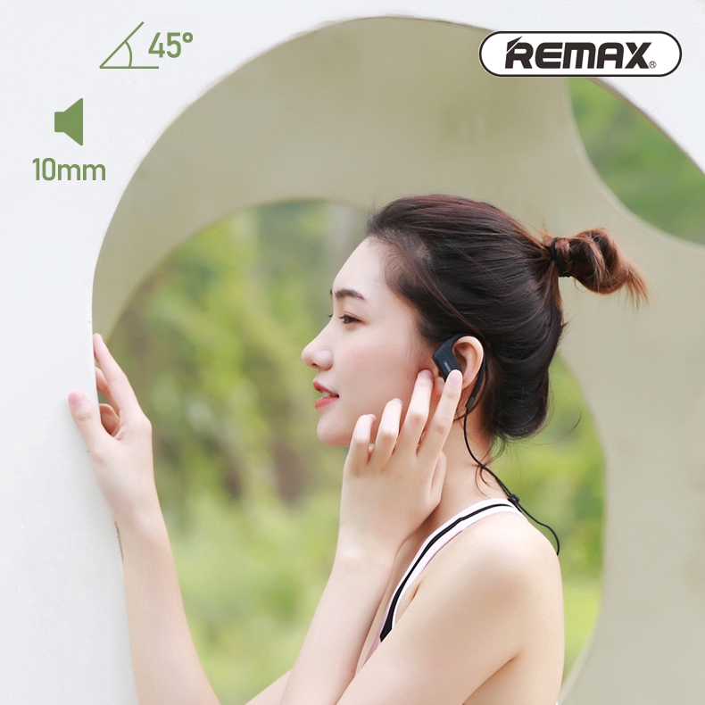 Tai nghe nhét tai Bluetooth 4.2 Remax âm thanh trung thực với thiết kế thể thao năng động