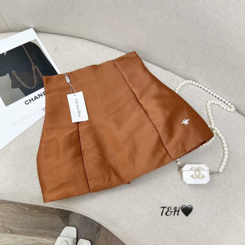 Chân váy tapta thêu ong hàng QCL1