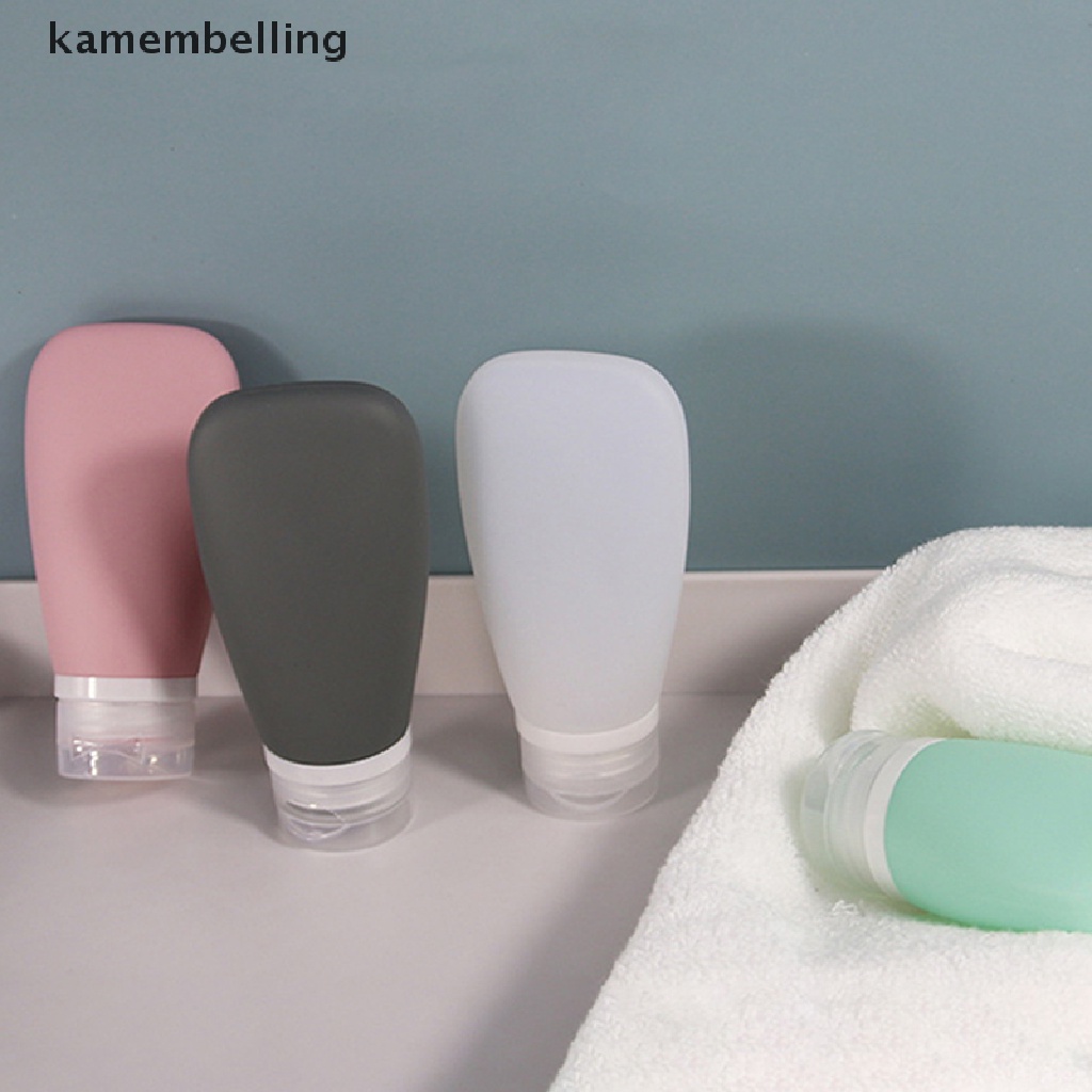 Kamembelling Bình Đựng Dầu Gội / Mẫu Thử Bằng Silicone Tiện Dụng Mang Theo Du Lịch