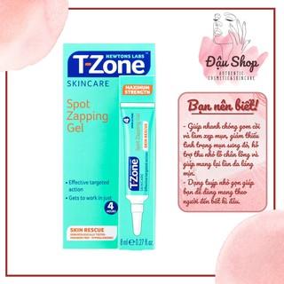 Gel Giảm Mụn Newtons Labs T-Zone Cấp Tốc Spot Zapping Gel 8ml